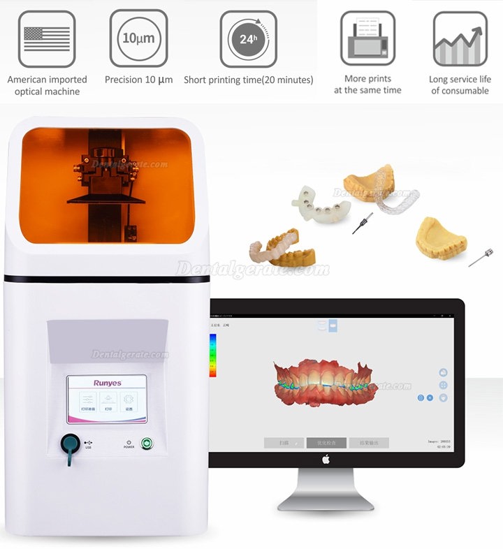 Runyes Dental 3D Drucker DLP Digitaler Lichtprozessionsdrucker